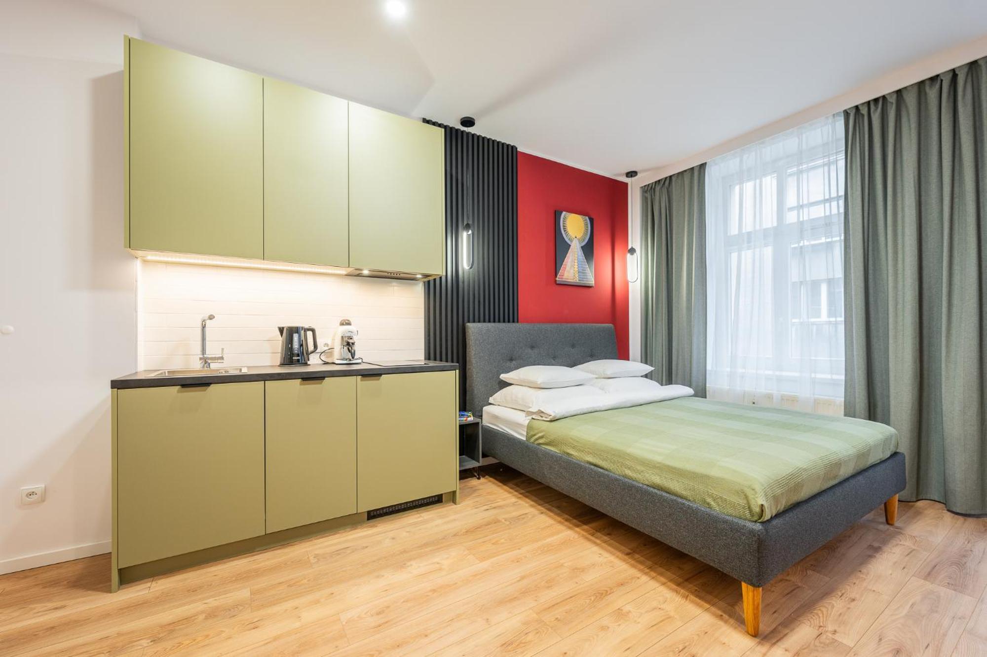 Apartamenty Tespis - Historic House Next To The Cathedral In The City Centre カトヴィツェ エクステリア 写真